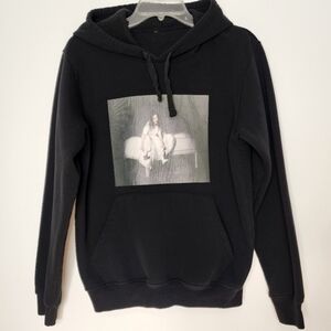 Billie Eilish black hoodie Womens M